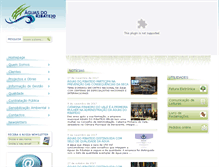 Tablet Screenshot of aguasdoribatejo.webuild.pt